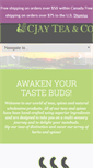 Mobile Screenshot of cjaytea.com